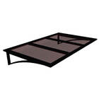 Toldo Fixo Em Policarbonato Alveolar Bronze - 1,50m X 0,70m -