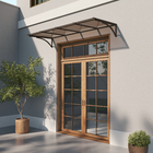 Toldo Fixo Policarbonato Alveolar Bronze - 2,50m X 1,50m - Es