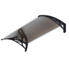 Toldo Fixo Policarbonato Fumê 1,00x0,60m