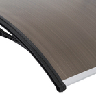 Toldo Fixo Policarbonato Fumê 1,00x0,60m