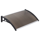 Toldo Fixo Policarbonato Fumê 1,00x0,60m