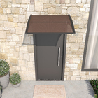 Toldo Fixo Policarbonato Fumê 1,20x1,00m Kano Artens