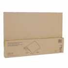 Toldo Fixo Policarbonato Preto e Branco 1,00x0,60m