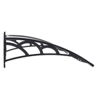 Toldo Modular Poliestireno 80x60m Preto e Cristal Grifit