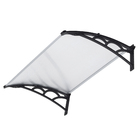 Toldo Modular Poliestireno 80x60m Preto e Cristal Grifit