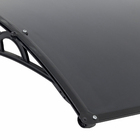 Toldo Modular Poliestireno 80x60m Preto Grifit