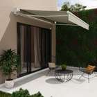 Toldo Retrátil Poliéster Manual Bege 3,00x2,00m Calima Naterial