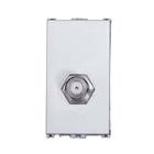 TOMADA TELEVISOR COAXIAL PLASTICO ABS BRANCO COMPRIMENTO 44,00 MM LARGURA 25,00 MM ALTURA 50,00 MM ILUS SIEMENS