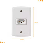 Tomada 20a Tramontina Linha Lux2 3 Pinos Grossos Microondas S