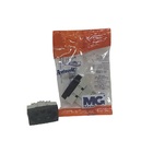 Tomada 2 Pinos + T 20a Clean Preto Fosco Margirius