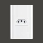 Tomada 2p+t 10a/250v Com Placa 4x2 Fame Modulare Branco