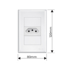 Tomada 2p+t 10a 250v Evidence Fame