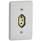 Tomada 2p+t 10a C/ Placa Silentoque ? Pial