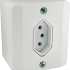 Tomada 3 Pólos (2p+t) 10a Sistema X Branco Radial