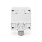 Tomada + Caixa Branca Padrão Brasileiro 2p+t 20a Amarela