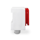 Tomada + Caixa Branca Padrão Brasileiro 2p+t 20a Vermelho