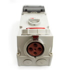 Tomada Bloqueio Mecânico Proteção Elétrica Termoplástica 3p+t