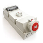 Tomada Bloqueio Mecânico Proteção Elétrica Termoplástica 3p+t