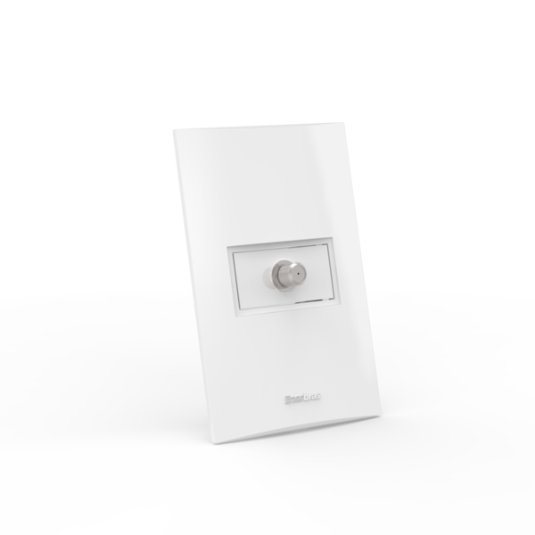 Tomada Coaxial / Antena Tv Enerbras - 1475-e