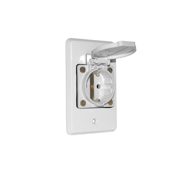 Tomada Com Espelho Modelo Alemão Schuko 16a 250v Strahl 160/n