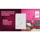 Tomada Com Interruptor Duplo Simples Tramontina Liz 10a 57170