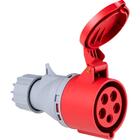 Tomada De Acoplamento Industrial 3p+n+t 32 A 380-415 Vca 6 H