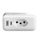 Tomada De Embutir Inteligente com USB Novadigital