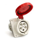 Tomada De Embutir Monobloco 125a 3p+n+t 380/440v Ip67 Strahl