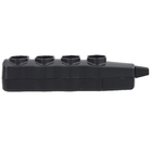 Tomada de Energia 250V Preto  F.C. Fios e Cabos