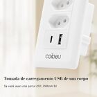 Tomada De Parede Duo Bivolt  Usb E Tipo-c, Usb Wall Socket