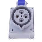 Tomada De Sobrepor 3p+n+t Vermelha 32a Newkon 380/440v N5206