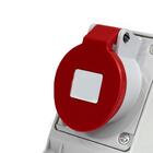 Tomada De Sobrepor 3p+n+t Vermelha 32a Newkon 380/440v N5206