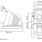 Tomada De Sobrepor Industrial 3p+t 16 A 380-415 Vca 6 H Tramo