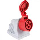 Tomada De Sobrepor Industrial 3p+t 16 A 380-415 Vca 6 H Tramo