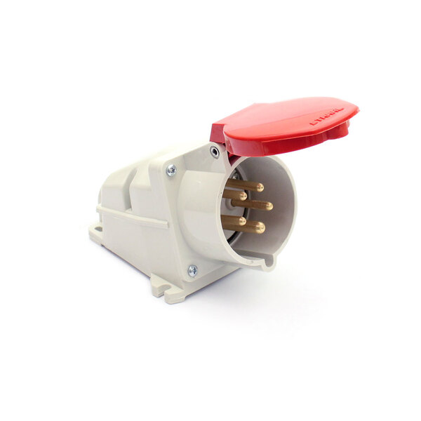 Tomada De Sobrepor Negativa 3p+n+t 16a 380/440v Strahln-5006