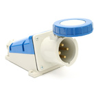 Tomada De Sobrepor Negativa 63a 220v Ip 67 Miolo Intercambiáv