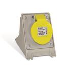 Tomada De Sobrepor Newkon 16a 110/130v 2p+t Amarela Steck