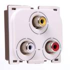 Tomada de TV RCA para Áudio e Vídeo sem Placa Nereya Pial Legrand