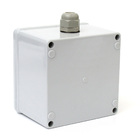 Tomada Dupla 110/220v À Prova D'água Com Visor Basculante 2p+