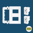 Tomada Dupla 2p+t 20a Com Placa 4x2 Fame Evidence Branco