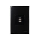 Tomada Duplo Carregador Usb-a Margirius Sleek 2a 10w Com Plac