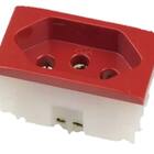 Tomada Elétrica Qtmov - 20a - Vermelha - Bivolt