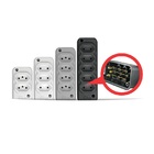 Tomada Em Barra 2 Tomadas Branca Techna