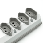 Tomada Em Barra Quadrupla 2p+t 20a - Perlex