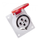 Tomada Embutir 3p+t 16a Vermelho Ip44 6h Hj 380v