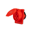 Tomada Embutir Industrial 3p+t 32a 6h 380v Vermelho