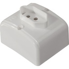 Tomada Externa Sobrepor 3 Pinos 10a Branco Mectronic 2 Unid