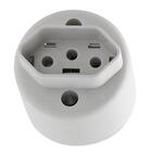 Tomada Ilumi 2p+t Bipolar Externa Redonda Cinza 10a Embalagem