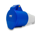 Tomada Industrial 16a 3p+t 200/250v Azul 9h Ip44 - Margirius