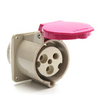 Tomada Industrial De Embutir 2h 32a 3 (2p+t) 24v Strahl Ip44